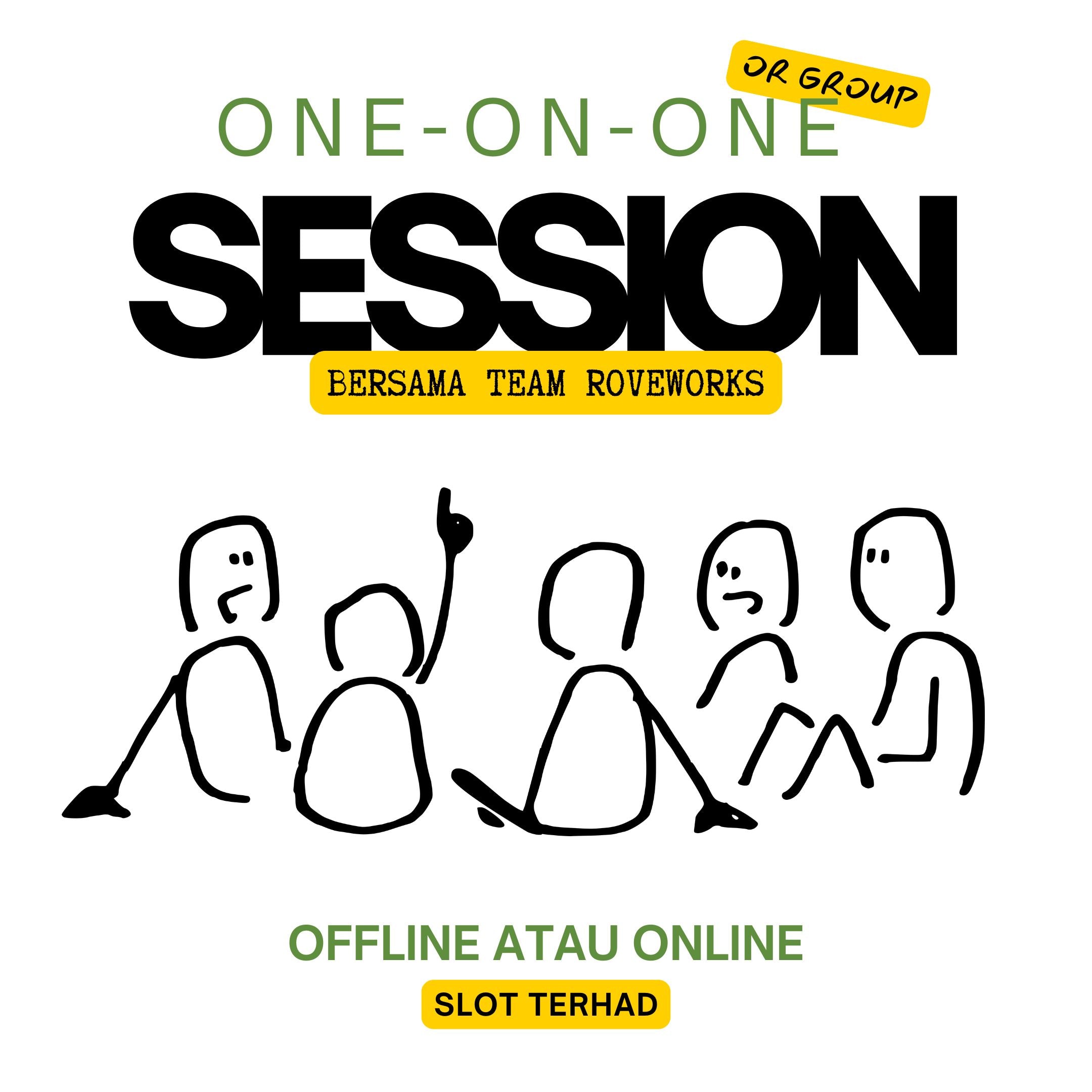 (30 min) 1-on-1 or Group Session